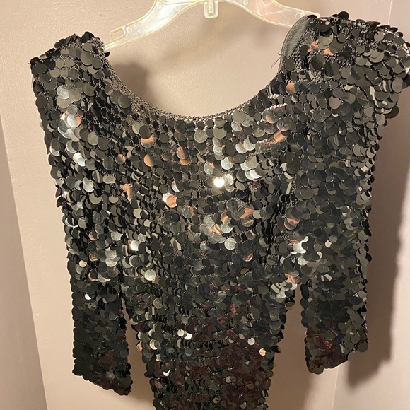 Sequence black dress - Picture 1 of 7